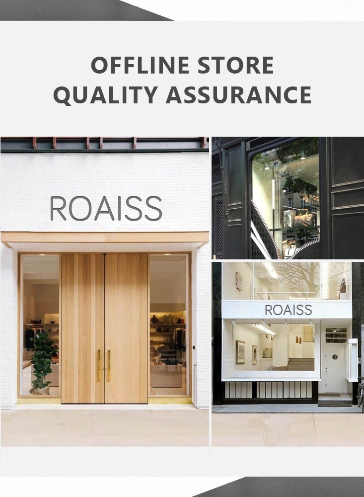 رويس حقيبة سفر كبيرة السعة مع مقصورة للأحذية، حقيبة سفر متعددة الوظائف مع سحاب للإغلاق، حقيبة سفر محمولة، حقيبة رياضية مقاومة للماء متعددة الجيوب، مثالية للسفر والسباحة والنادي الرياضي والأنشطة الخارجية - Image 5